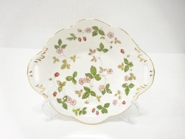 WEDGWOOD　ウェッジウッド　ワイルドストロベリー　B&amp;Bプレート(19センチ)　洋食器